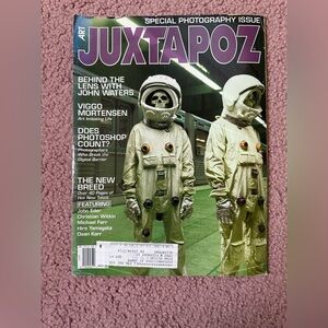 1999 MARCH JUXTAPOZ MAGAZINE - JOHN WATERS FRONT COVER - L 21667